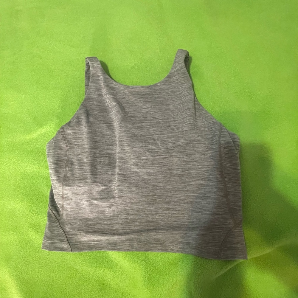Lululemon Align High-Neck Tank Top - Heathered Rover
